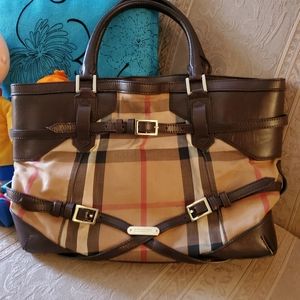 Authentic Burberry tote bag